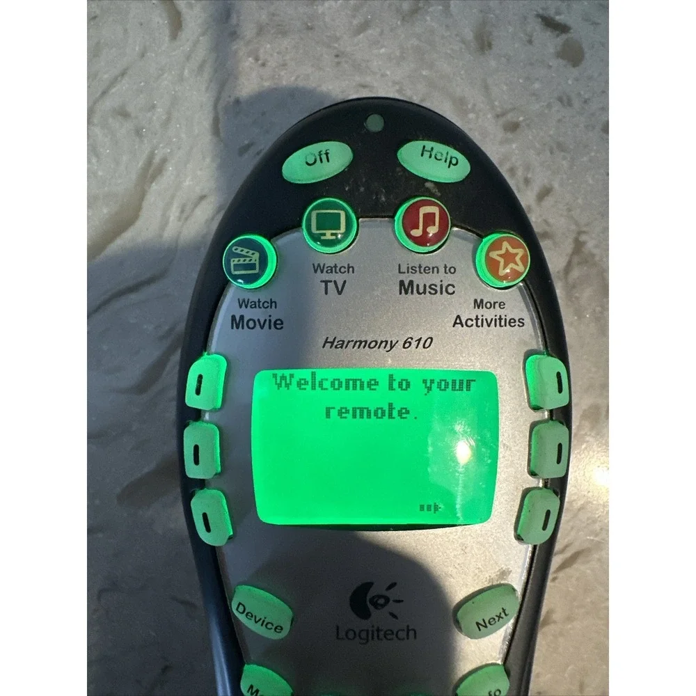 Logitech Harmony 670 Universal Programmable Remote Tested Working